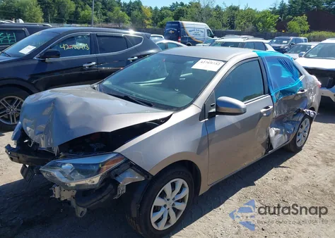 2015 Toyota Corolla Le из США, поврежденный, VIN 2T1BURHE6FC439221